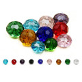 Cheap Colorful Round Crystal Glass Beads for DIY